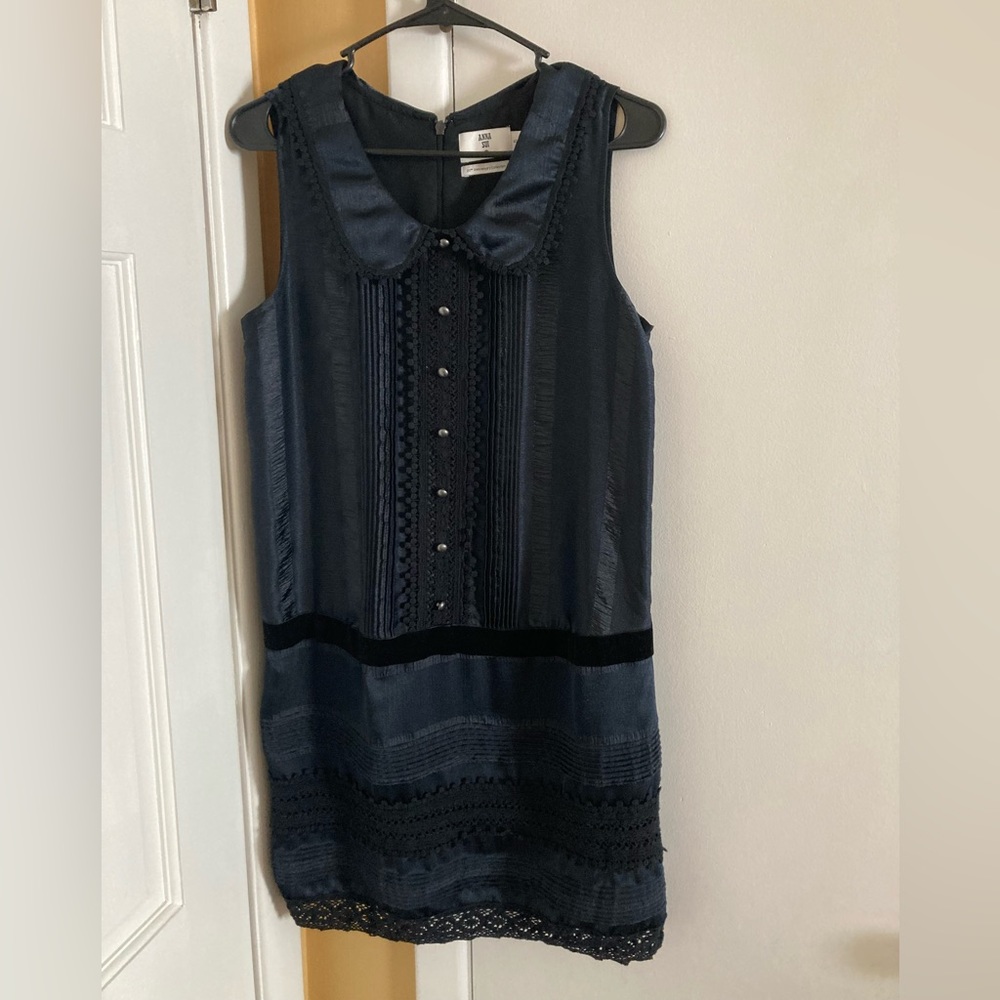 ANNA SUI black dress